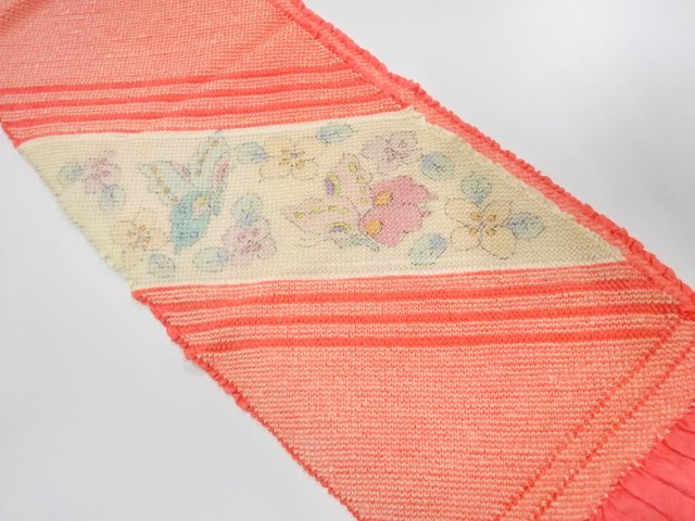 正絹　振袖用　絞り帯揚げ